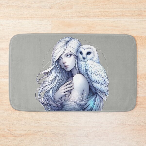 Item preview, Mystic White Owl Totem – Lunar Feminine Connection designed and sold by Roberta Calabrese.