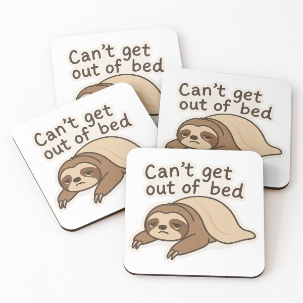 Item preview, Lazy Sloth Under Blanket designed and sold by Graphiqe.