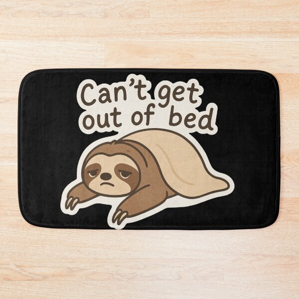 Item preview, Lazy Sloth Under Blanket designed and sold by Graphiqe.