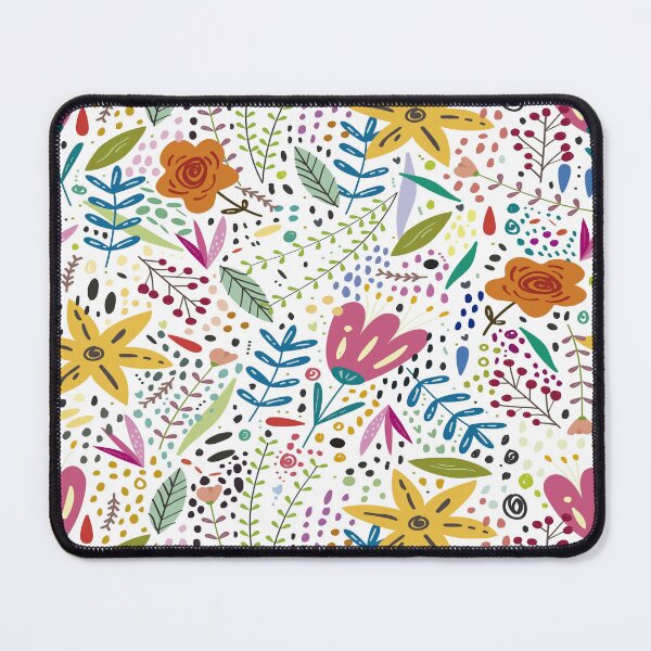 Item preview, Illustrative Flower Print Pattern designed and sold by Lure7-Art.