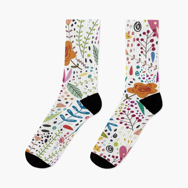 Item preview, Illustrative Flower Print Pattern designed and sold by Lure7-Art.