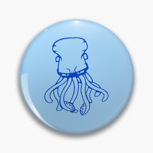 Item preview, Octopus squid cephalopod cool tentacle sea monster designed and sold by shirt-o-mat.