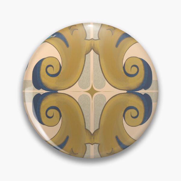 Item preview, Traditional Spanish Tile pattern designed and sold by Sarah Marsh.