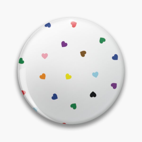 Item preview, Pride Progress Flag Rainbow Hearts Pattern designed and sold by Jubilee Dream Designs.