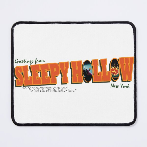 Item preview, Greetings from Sleepy Hollow! Retro Tourist Design designed and sold by HorrorEggs.