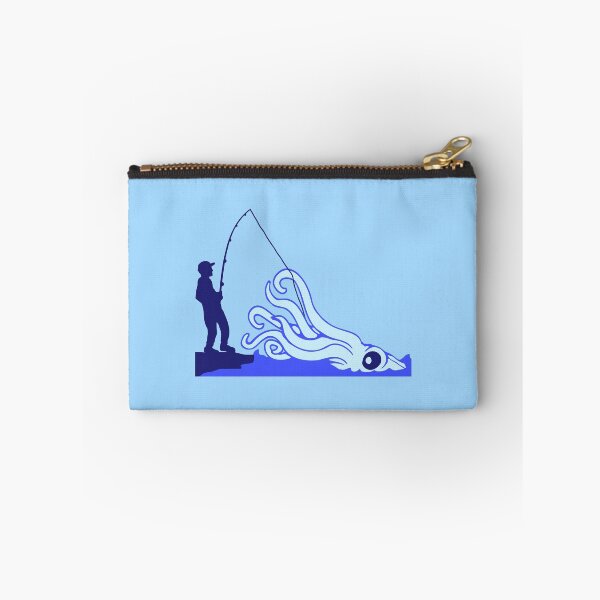 Item preview, Octopus catch fisher out of water fishing tentacle sea monster designed and sold by shirt-o-mat.