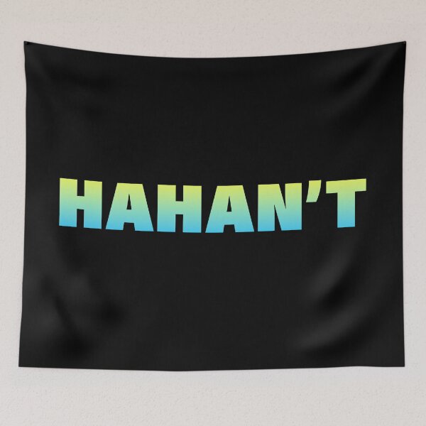 Item preview, Hahan't in Aqua Yellow designed and sold by Memes N Lore .