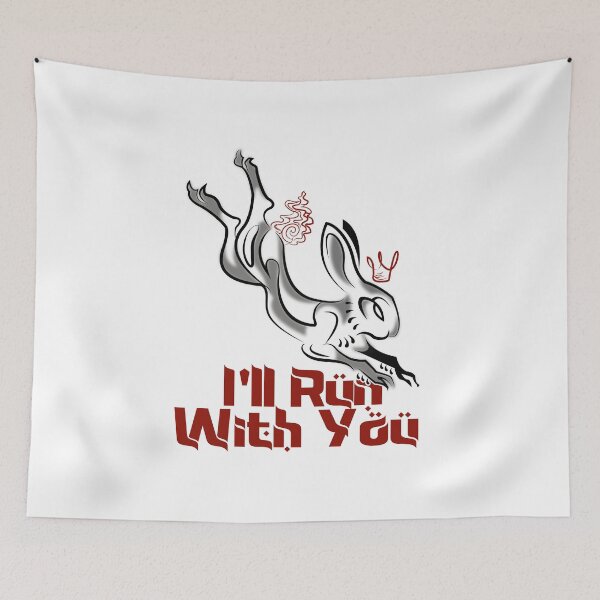 Item preview, I'll run with you (wathership down) designed and sold by remerasnerdas.