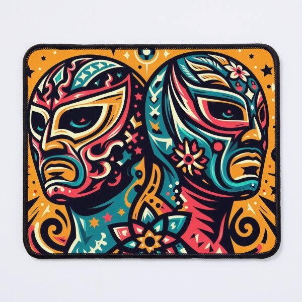 Artikelvorschau, Lucha Libre Legenden – Mutige mexikanische Wrestling-Kunst entworfen und verkauft von ashokreddy343.