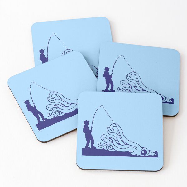 Item preview, Octopus catch fisher out of water fishing tentacle sea monster designed and sold by shirt-o-mat.
