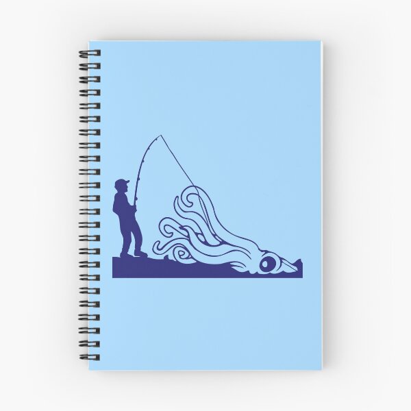 Item preview, Octopus catch fisher out of water fishing tentacle sea monster designed and sold by shirt-o-mat.