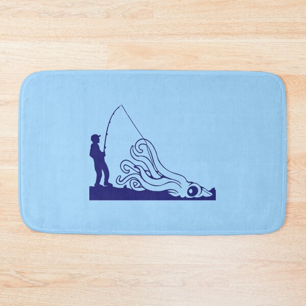 Item preview, Octopus catch fisher out of water fishing tentacle sea monster designed and sold by shirt-o-mat.