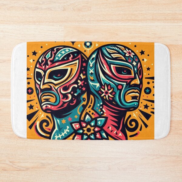 Artikelvorschau, Lucha Libre Legenden – Mutige mexikanische Wrestling-Kunst entworfen und verkauft von ashokreddy343.