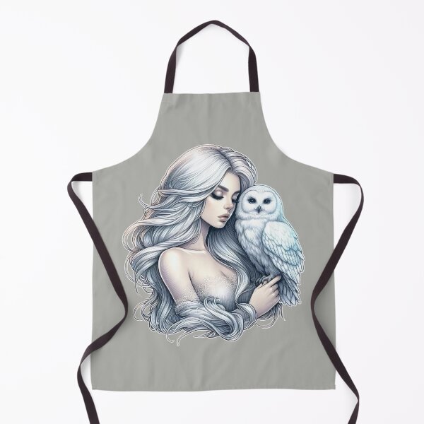 Item preview, Mystic White Owl Totem – Lunar Feminine Connection designed and sold by Roberta Calabrese.