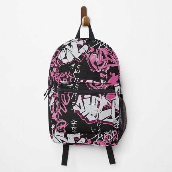 Item preview, Black Background Graffiti Artist Tags Pattern designed and sold by JohnnyVillas.