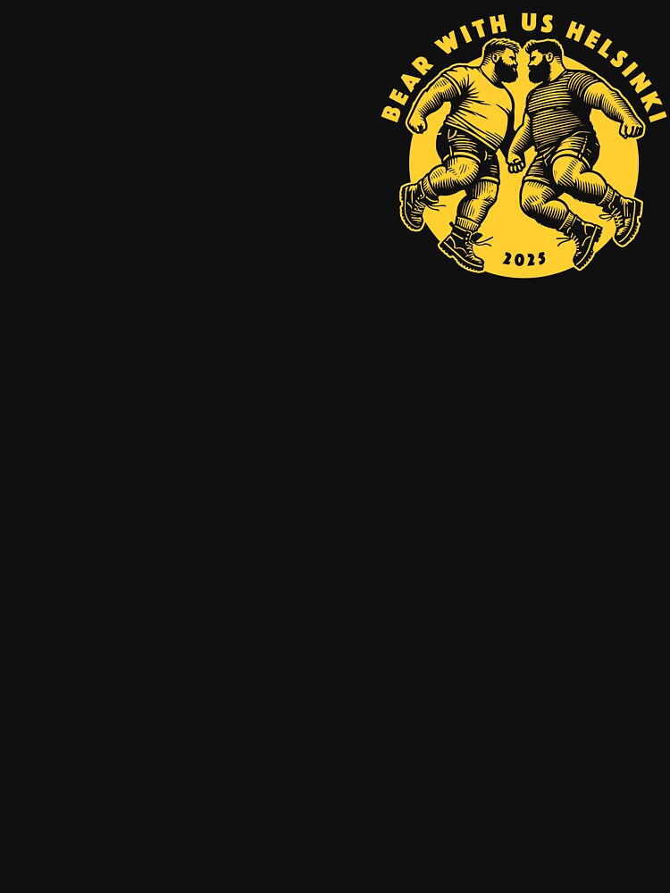 Thumbnail 7 of 7, Classic T-Shirt, BWU Jumping Bears 2025 - Yellow designed and sold by BWUHelsinki.