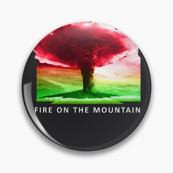 Item preview, Fire on the Mountain Mushroom Cloud Volcano designed and sold by AuroraXGreen.