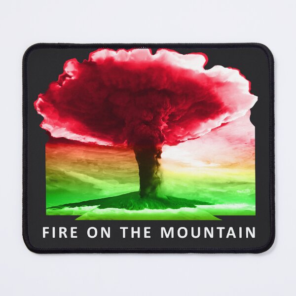 Artikelvorschau, Feuer auf dem Bergpilz-Vulkan entworfen und verkauft von AuroraXGreen.