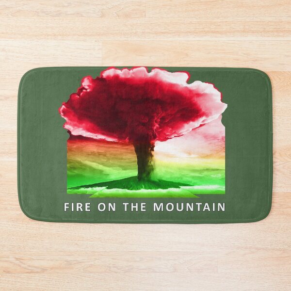 Item preview, Fire on the Mountain Mushroom Cloud Volcano designed and sold by AuroraXGreen.