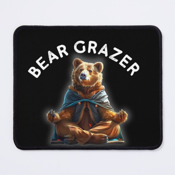 Item preview, bear grazer – bear grazer thinking pose designed and sold by Cadamurrovault.