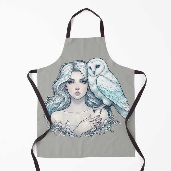 Item preview, Mystic White Owl Totem – Lunar Feminine Connection designed and sold by Roberta Calabrese.