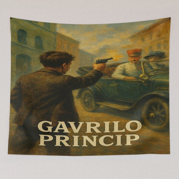 Item preview, Gavrilo Princip designed and sold by historyandmore.
