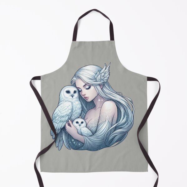Item preview, Mystic White Owl Totem – Lunar Feminine Connection designed and sold by Roberta Calabrese.