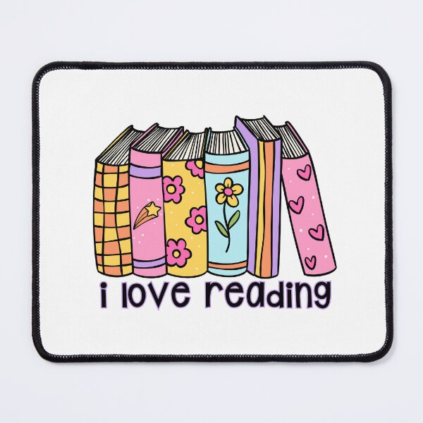 Item preview, i love reading bookstack designed and sold by Sarah Swiftie.