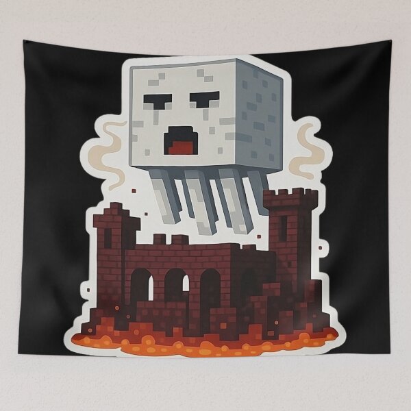 Item preview, Nether Fortress designed and sold by MYthic-Stickers.
