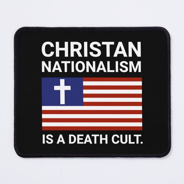 Item preview, Christian nationalism is a death cult designed and sold by Rachel the Artist .