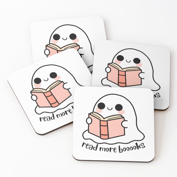 Item preview, read more booooks ghost designed and sold by Sarah Swiftie.