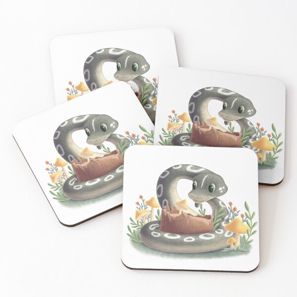 Item preview, Snake with mushrooms designed and sold by tigerda.
