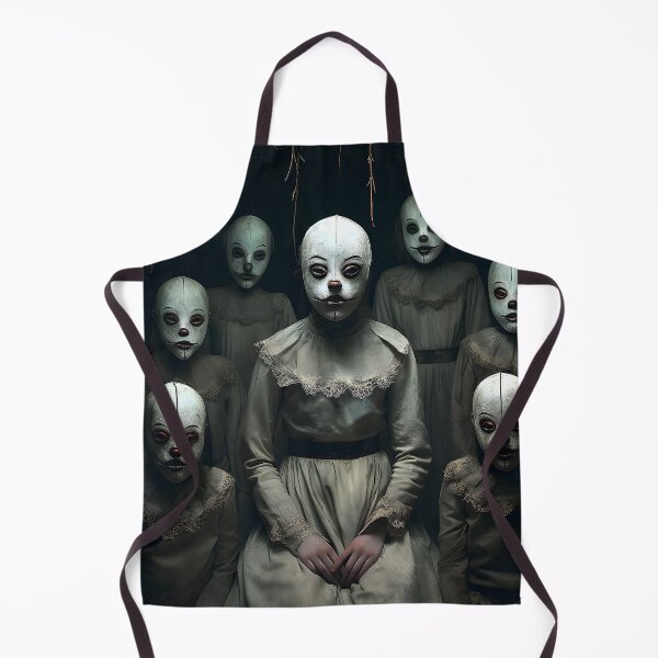 Item preview, Creepy Horror Children Masks designed and sold by ArtbyJustis.