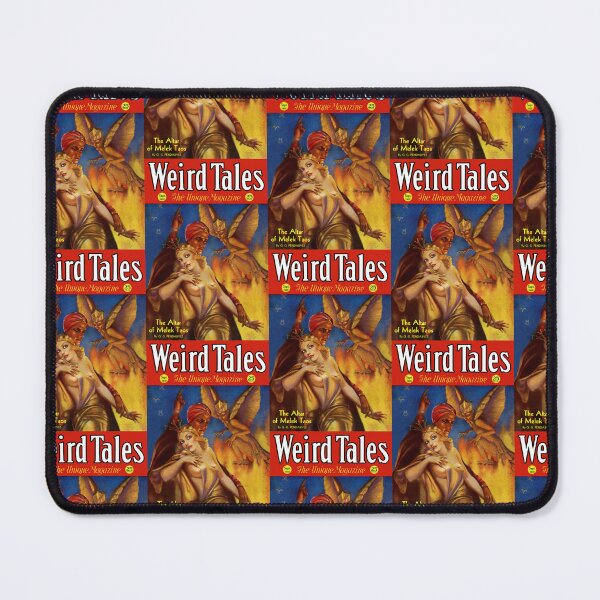 Item preview, Vintage Weird Tales Magazine the altar of melek taos designed and sold by TeeARTHY.
