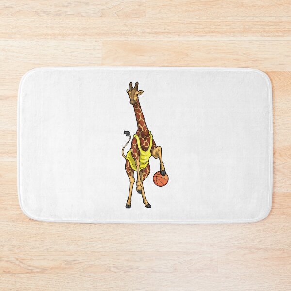 Item preview, Giraffe Basketball player Basketball designed and sold by Snabdesign84.