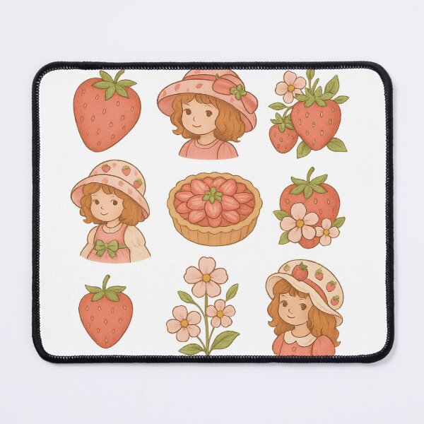 Item preview, Cute strawberries png | Strawberry girly | Cottage floral png | cute strawberry png | Cottage png | Strawberry png | Retro style png | Cute designed and sold by PixelBlooming.