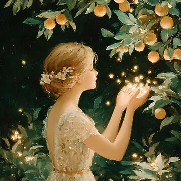 Artwork thumbnail, Enchanted Orchard Fairy Glow by SurrealArtStore