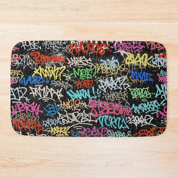 Item preview, Graffiti Tags Mural: Color Explosion designed and sold by JohnnyVillas.