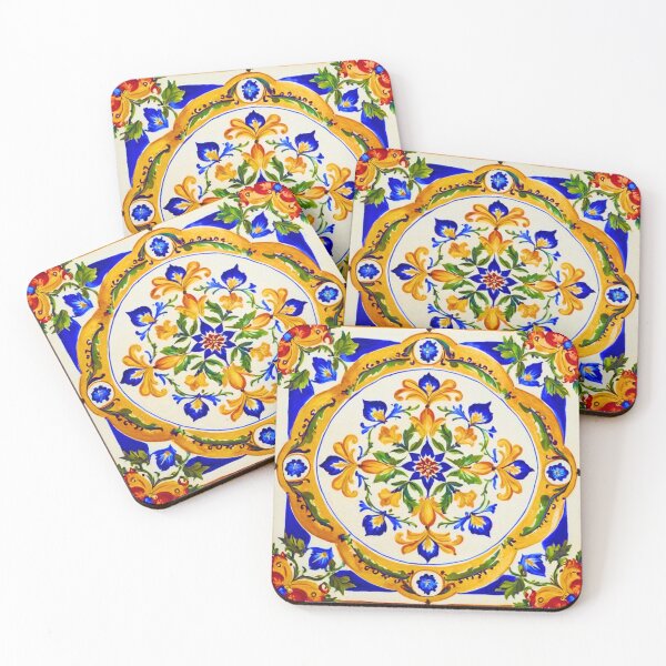 Item preview, Italian Floral Majolica designed and sold by Kiki-Hes.