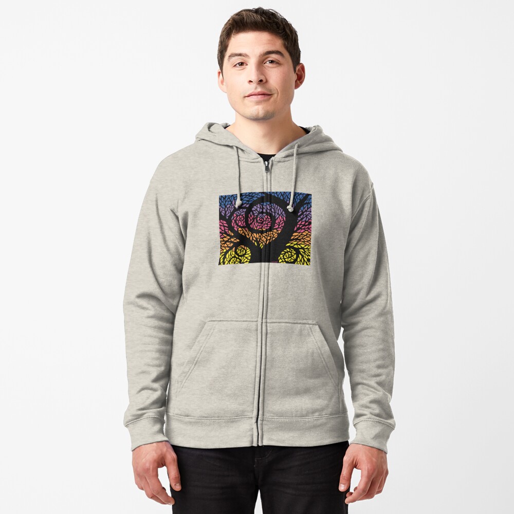 Item preview, Zipped Hoodie designed and sold by MsJakkiArt.