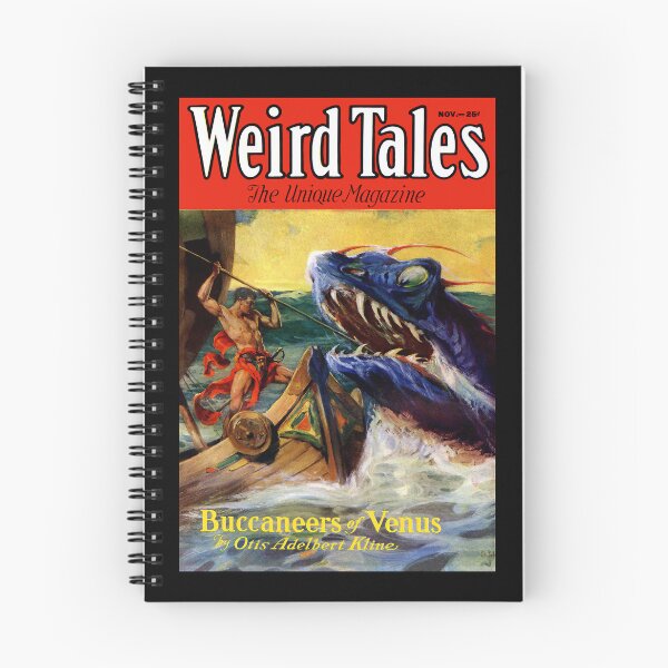 Artikelvorschau, Vintage Weird Tales Magazin Buccaneers of Venus entworfen und verkauft von TeeARTHY.