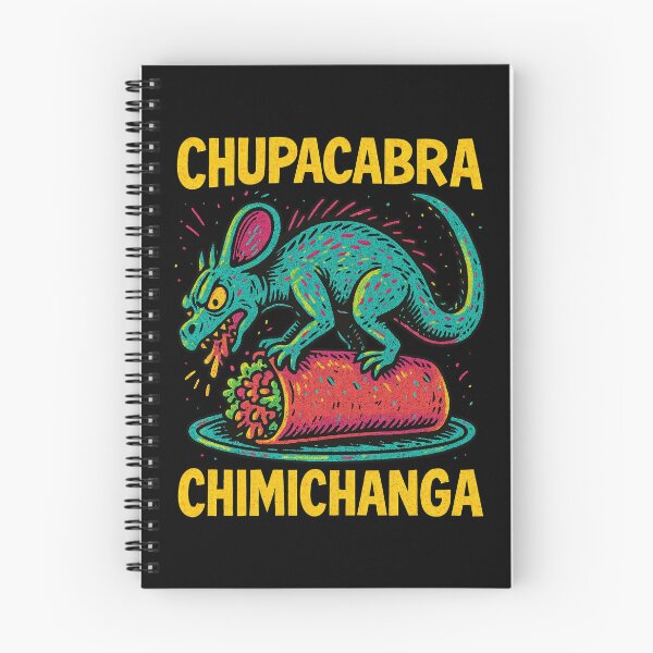 Item preview, Chupacabra Chimichanga – Funny Cryptid Mexican Food Mashup Design	 designed and sold by Victor Shadehorn.