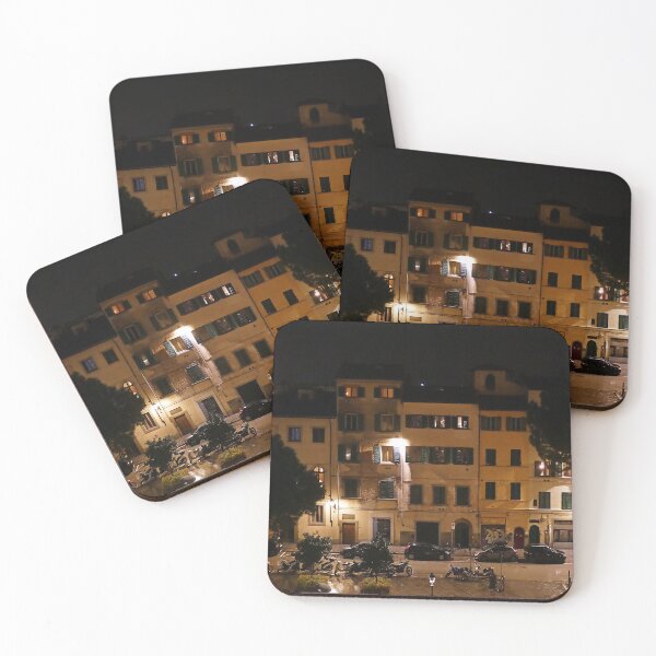 Item preview, Piazza dei Ciompi at night  designed and sold by paulboizot.