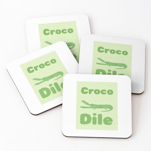 Item preview, Crocodile Fun - Whimsical Green  designed and sold by ShopTwentyFour.