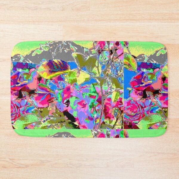 Item preview, Abstract Mountains Through  The Flowers designed and sold by SmashingDeals.