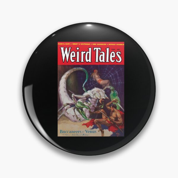 Item preview, Vintage Weird Tales Magazine Fiery Beast Clash on Venus designed and sold by TeeARTHY.