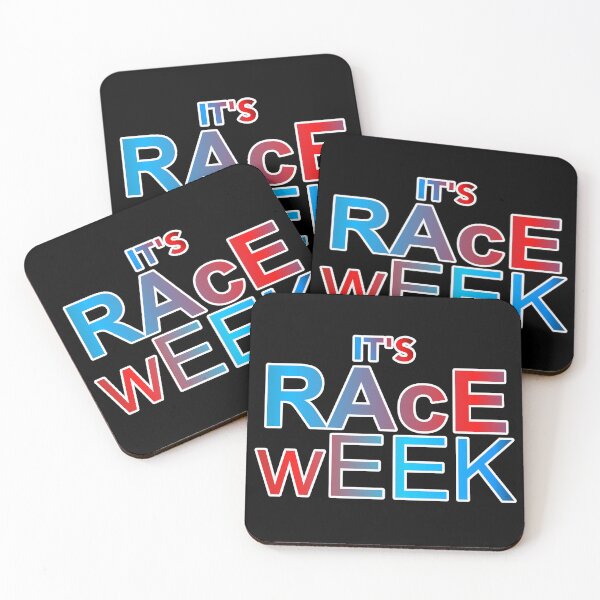 Item preview, It's Race Week designed and sold by ZooStateofMind.