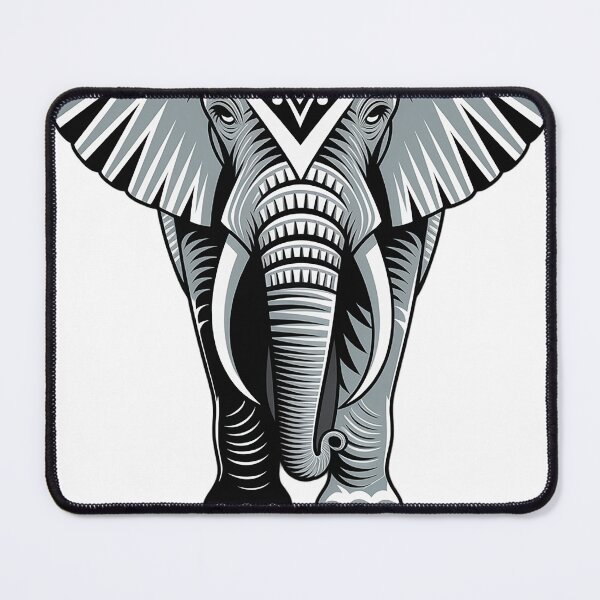 Item preview, Tribal Elephant #1 designed and sold by Interrupt Art.