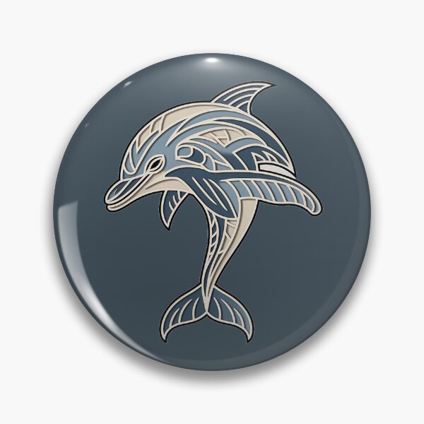 Item preview, Tribal  Dolphin #1 designed and sold by Interrupt Art.