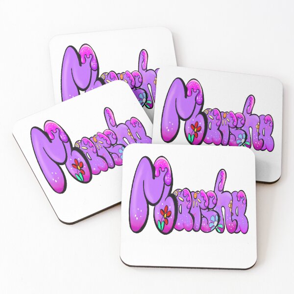 Item preview, Marsha popular girls first name in white. Top 100 Personalized personalised customised name Marsha  designed and sold by Artonmytee.